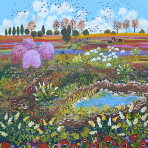 כלניות וכבשים באחו גליה רון